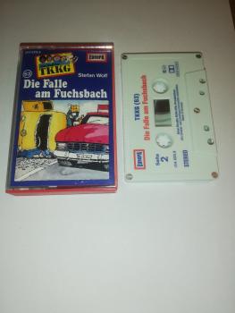 TKKG Folge 63 Die Falle am Fuchsbach 5-fach Silber geschraubt Weiß Blau Rot 514323.3 Europa